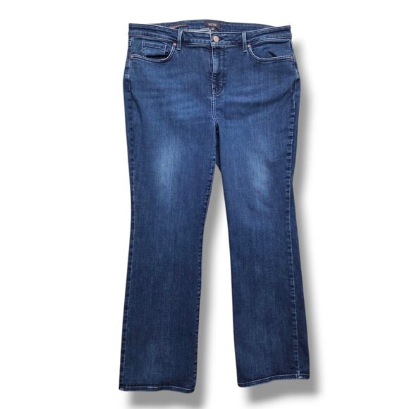 NYDJ Barbara Bootcut Jeans Womens 18 Petite Lift Tuck High Rise - Picture 1 of 9